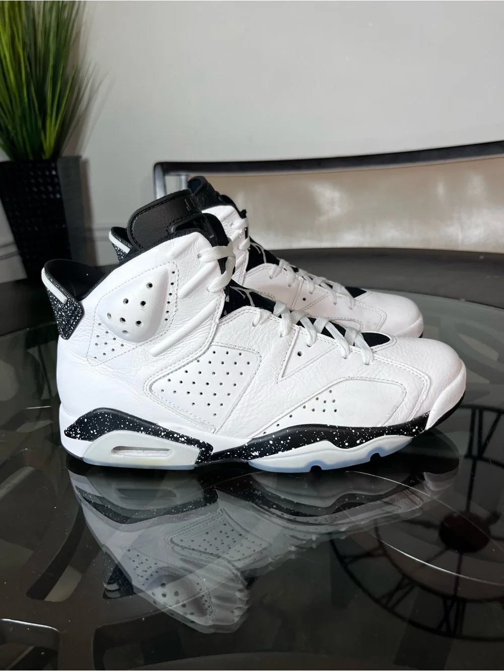 Nike Air Jordan 6 Retro Reverse Oreo Men's Sz 11